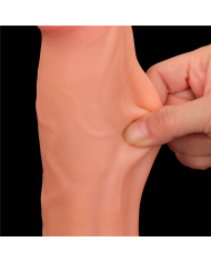 11.5'' King Sized Sliding Skin Dual Layer Dong Flesh