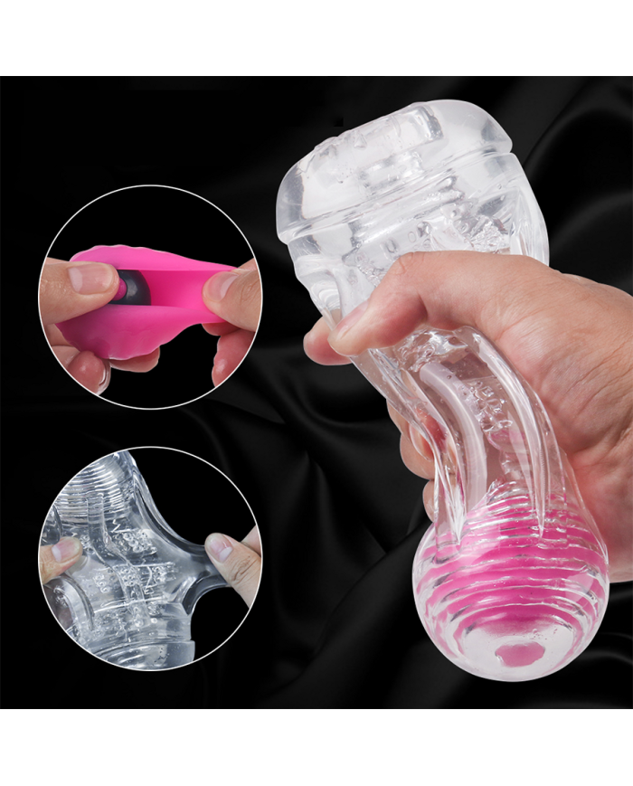 Masturbador Space Capsule Control Remoto