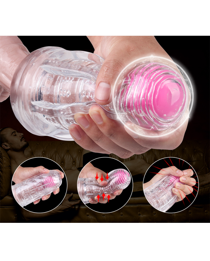 Masturbador Space Capsule Control Remoto