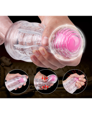 Masturbador Space Capsule Control Remoto