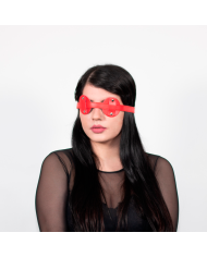 Tapaojos Cuero Rojo