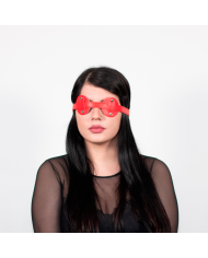 Tapaojos Cuero Rojo