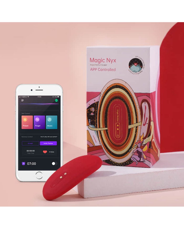 Vibrador Estimulador Clitorial con APP Magic Nyx
