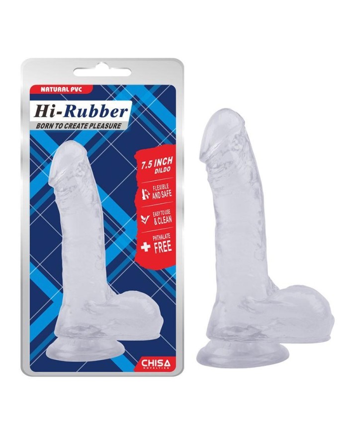 Dildo 7.5 Inch Clear