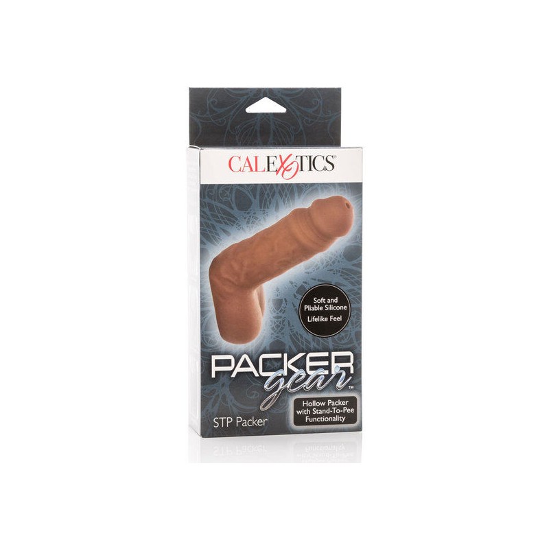 CALEXOTICS - FUNDA PENE PEE PACKER MARRÓN