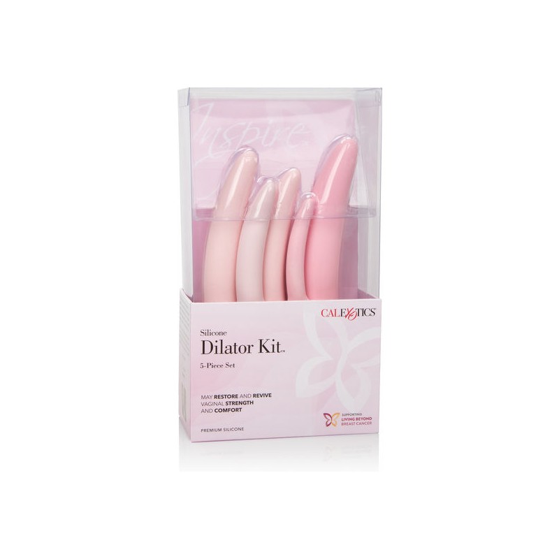 CALEXOTICS - INSPIRE KIT DILATADOR VAGINAL SILICONA 5 PCS