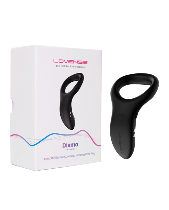 Anillo Vibrador Diamo Controlado por APP Global by Lovense Anillo Vibrador Diamo Controlado por APP Global by Lovense