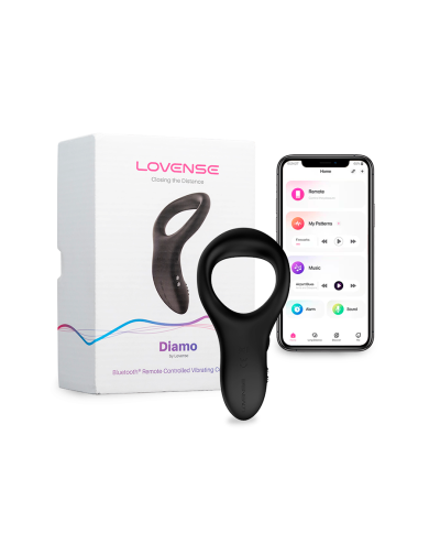 Anillo Vibrador Diamo Controlado por APP Global by Lovense