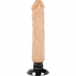 BASECOCK - VIBRADOR REALISTICO 2-1 NATURAL 20 CM -O- 4 CM