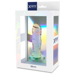 X RAY - ARNÉS + DILDO TRANSPARENTE 12 CM -O- 2.6 CM