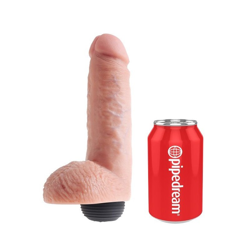 KING COCK - PENE REALISTICO EYACULADOR NATURAL 20.32 CM