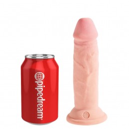 KING COCK - DILDO TRIPLE DENSIDAD 15 CM