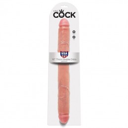 KING COCK - THICK DILDO DOBLE PENETRACIÓN 40.6 CM