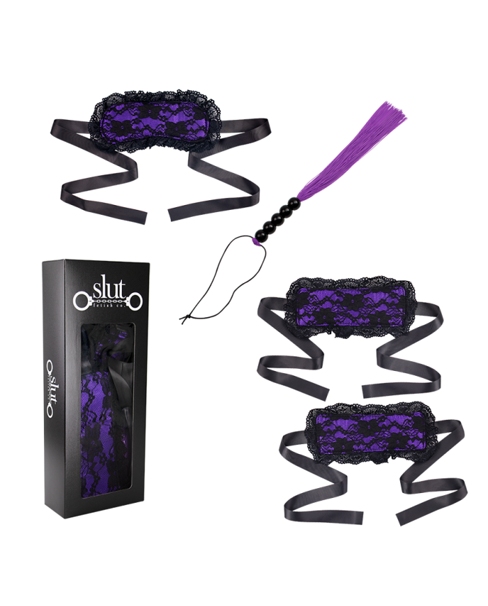 Bondage 3 Piezas Purple