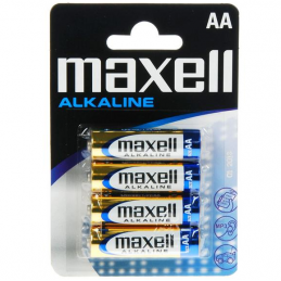 MAXELL - PILA ALCALINA AA LR6 BLISTER*4 EU