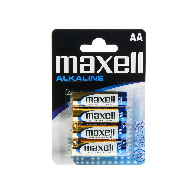 MAXELL - PILA ALCALINA AA LR6 BLISTER*4 EU