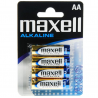 MAXELL - PILA ALCALINA AA LR6 BLISTER*4 EU