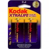 KODAK - XTRALIFE PILAS ALCALINAS C X 2 UNDS