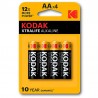 KODAK - XTRALIFE PILA ALCALINA AAA LR03 BLISTER*4