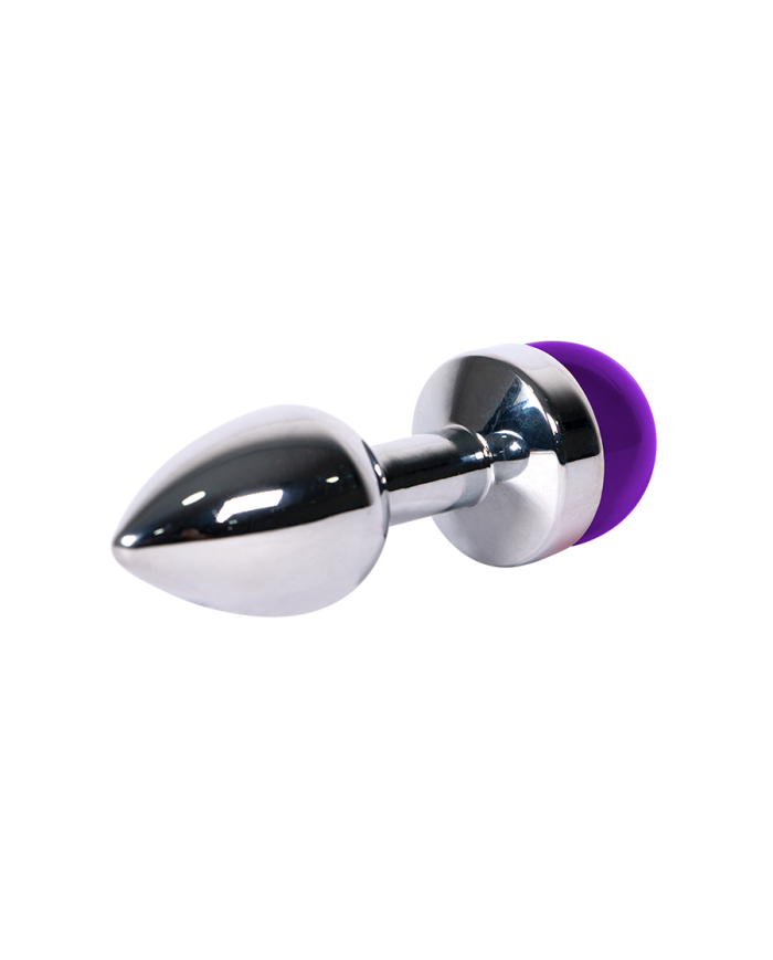Plug Anal Ball Gema Morada