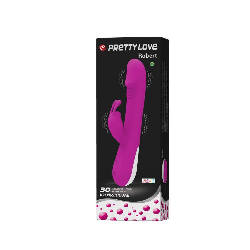 PRETTY LOVE - FLIRTATION VIBRADOR CON ESTIMULADOR CLITORIS ROBERT