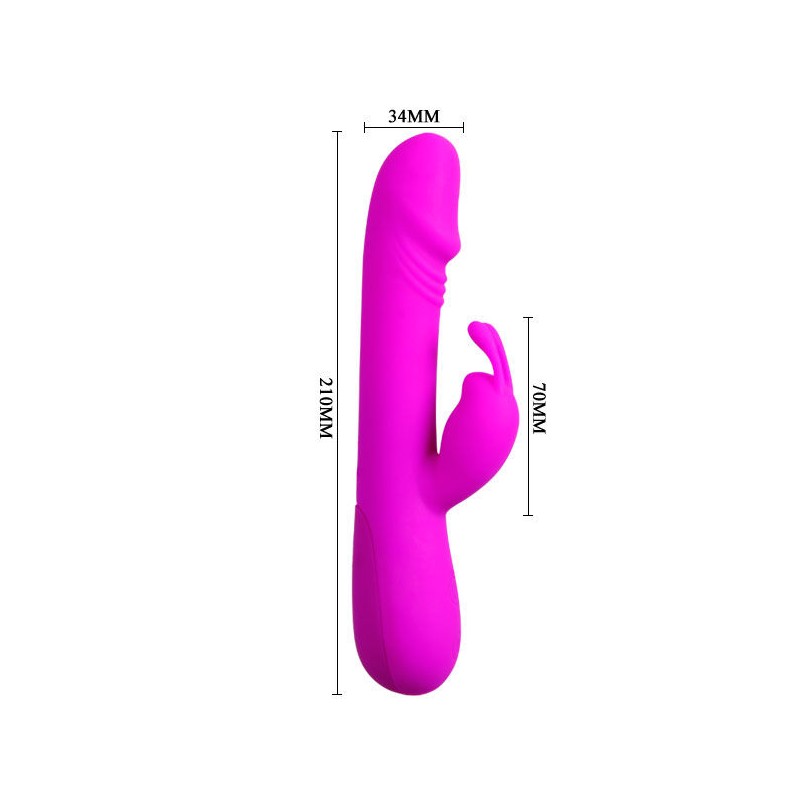 PRETTY LOVE - FLIRTATION VIBRADOR CON RABBIT CLEMENT