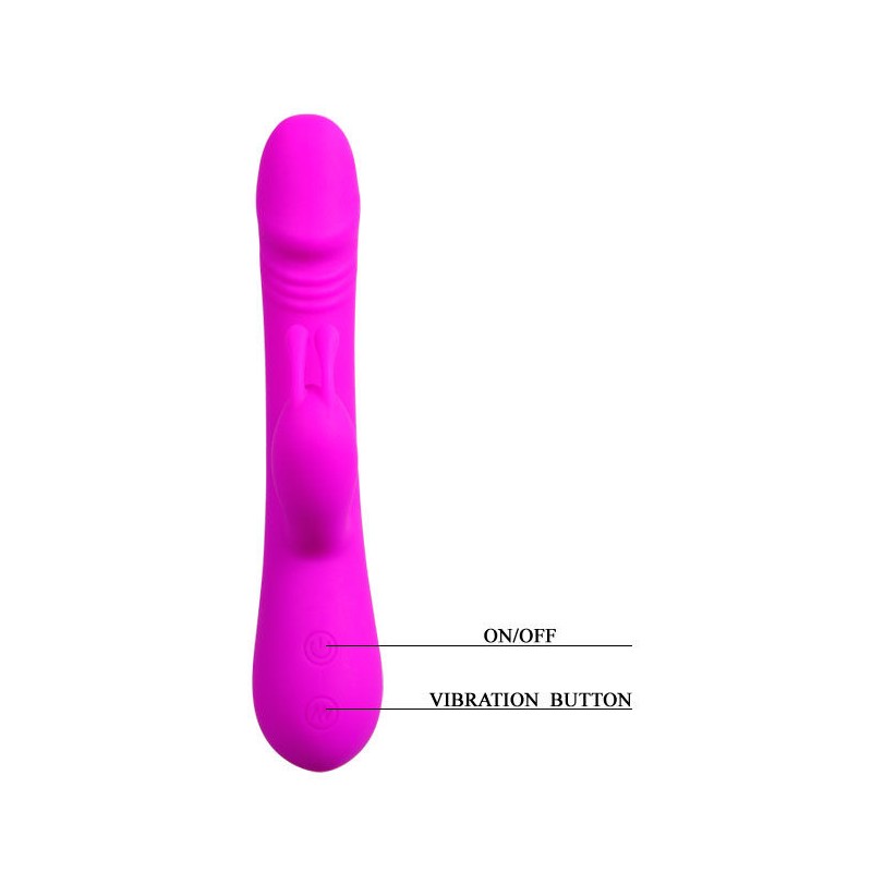 PRETTY LOVE - FLIRTATION VIBRADOR CON RABBIT CLEMENT