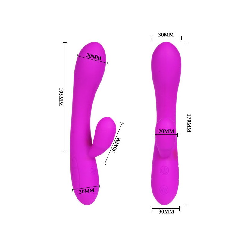 PRETTY LOVE - SMART VICTOR VIBRADOR CON ESTIMULADOR CLITORIS