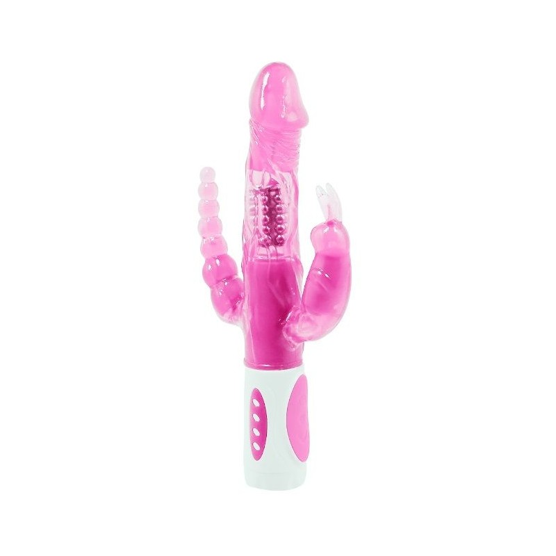 BAILE - PRETTY BUNNY TRIPLE VIBRADOR ROTADOR