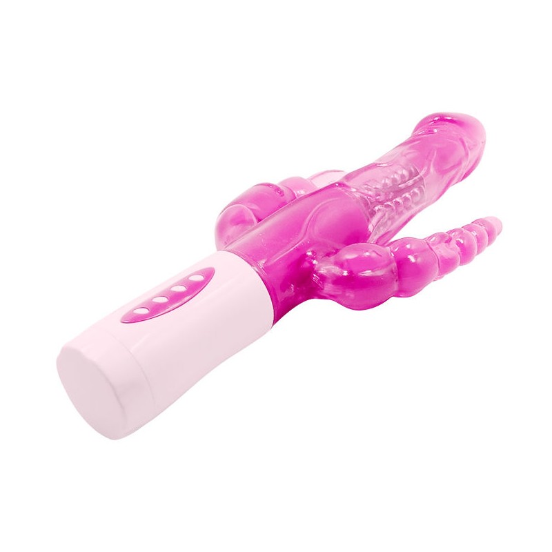 BAILE - PRETTY BUNNY TRIPLE VIBRADOR ROTADOR