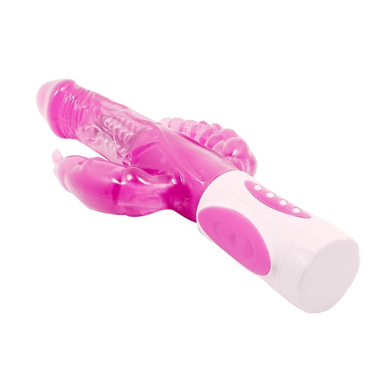 BAILE - PRETTY BUNNY TRIPLE VIBRADOR ROTADOR