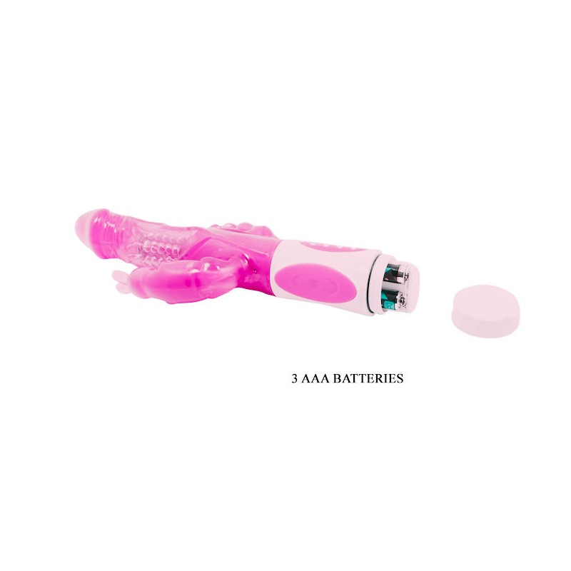 BAILE - PRETTY BUNNY TRIPLE VIBRADOR ROTADOR