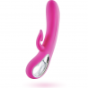 MORESSA - DRUSO MASAJEADOR DUO PUNTO G Y SUERO PELVICO PREMIUM SILICONE RECARGABLE