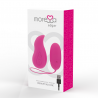 MORESSA - EDGAR SET DUO HUEVO REMOTO Y MANDO CON VIBRACION INCORPORADA PREMIUM SILICONE CONTROL REMOTO