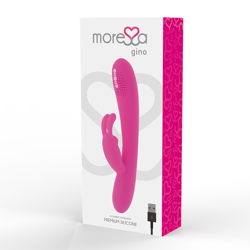 MORESSA - GINO TICKLING VAGINAL PREMIUM SILICONE RECARGABLE