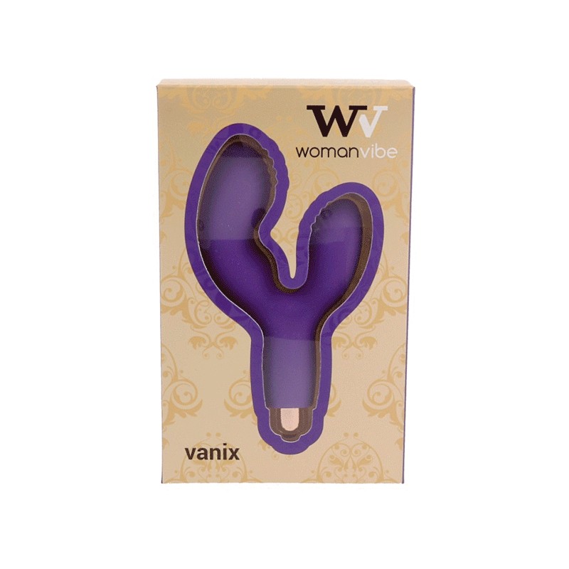 WOMANVIBE - VANIX VIBRADOR ESTIMULADOR SILICONA