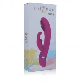 INTENSE - SUSY VIBRADOR OSCILANTE SILICON RABBIT ROSA