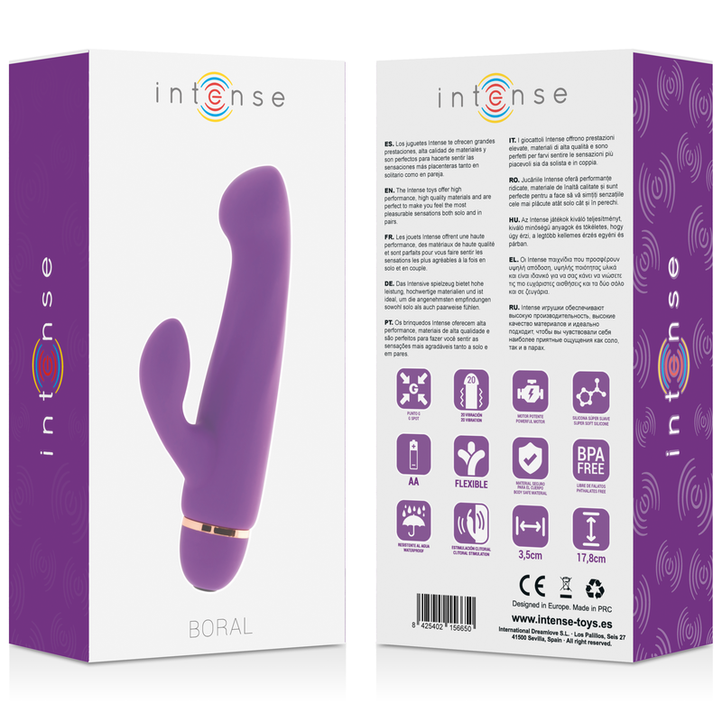 INTENSE - BORAL 20 SPEEDS SILICONE LILA