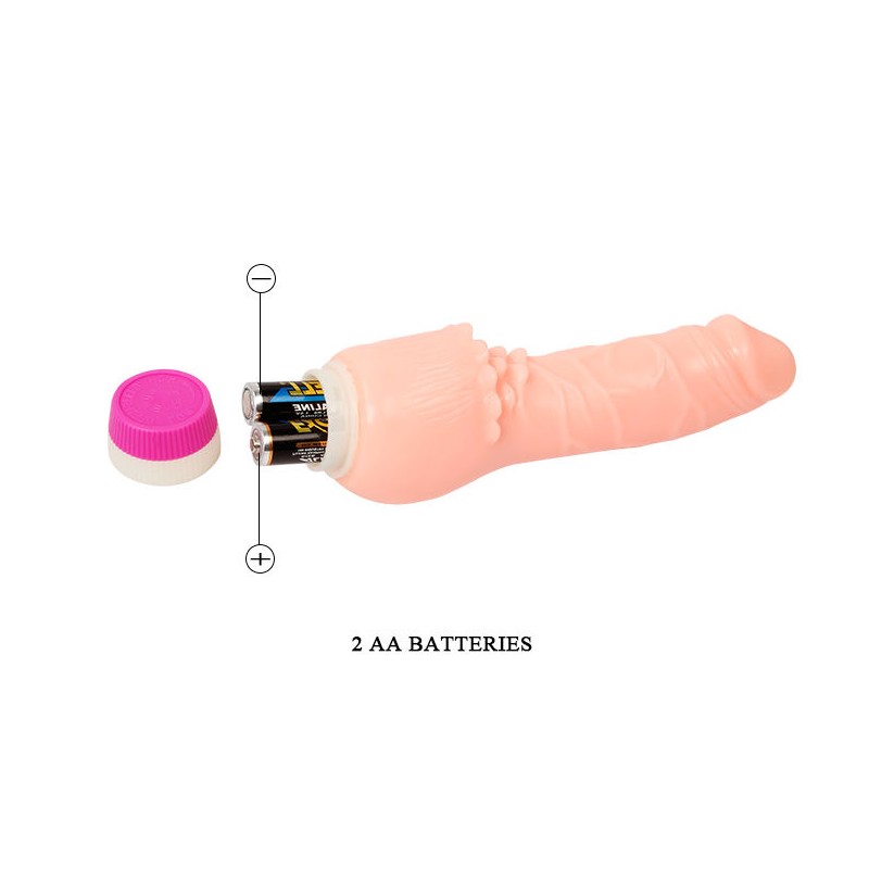 BAILE - WAVES OF PLEASURE REALISTIC VIBRATING 19.5 CM