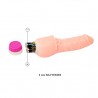 BAILE - WAVES OF PLEASURE REALISTIC VIBRATING 19.5 CM