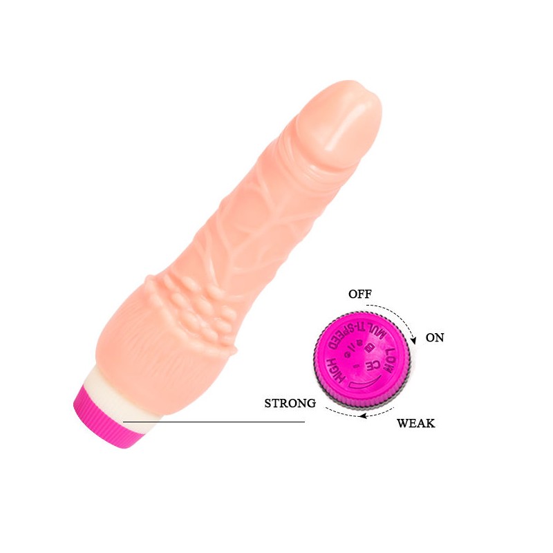 BAILE - WAVES OF PLEASURE REALISTIC VIBRATING 19.5 CM