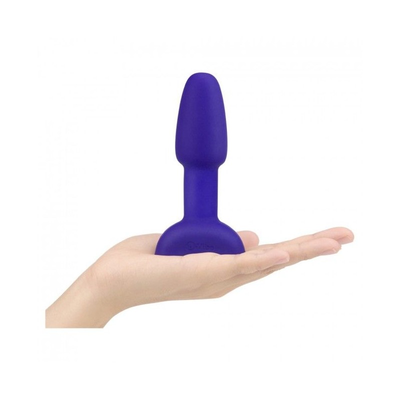 B-VIBE - RIMMING CONTROL REMOTO ANAL PLUG PETITE LILA