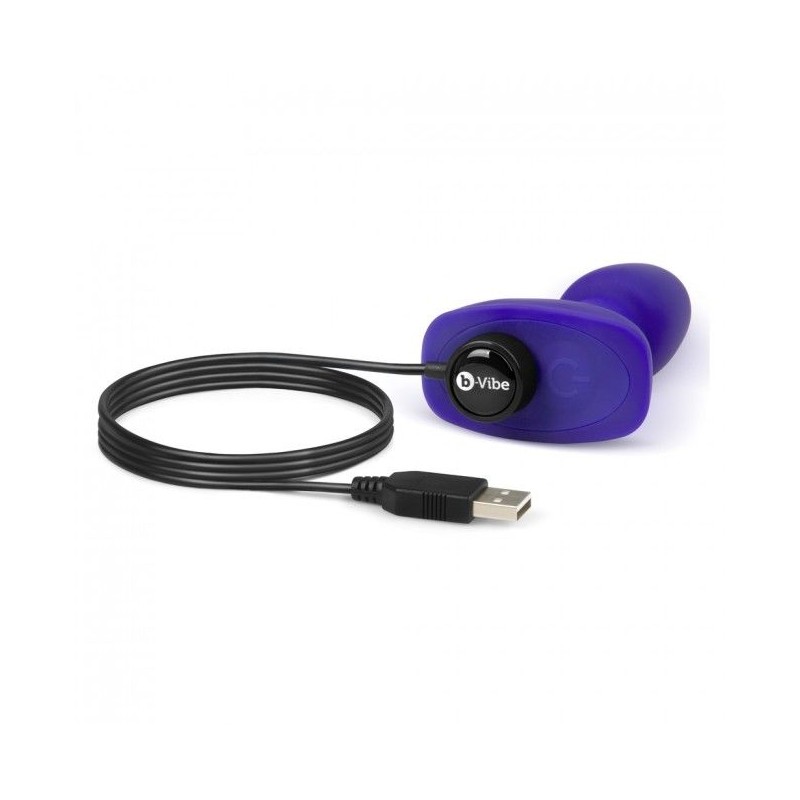 B-VIBE - RIMMING CONTROL REMOTO ANAL PLUG PETITE LILA