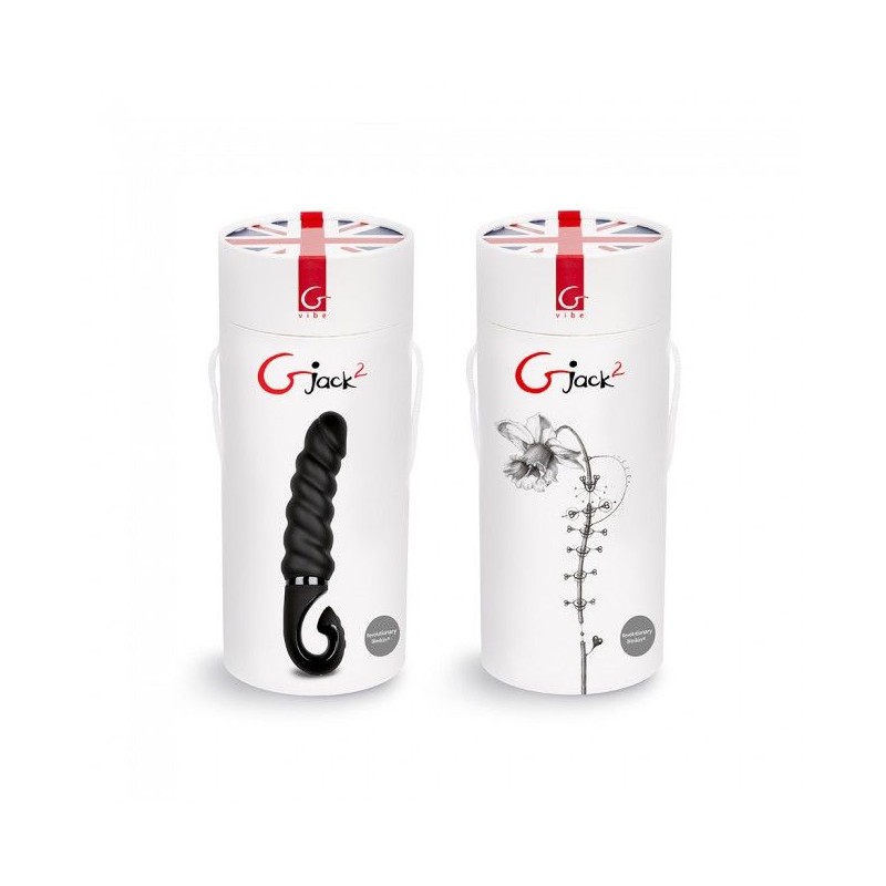 G-VIBE - G-JACK 2 - DILDO VIBRADOR NEGRO