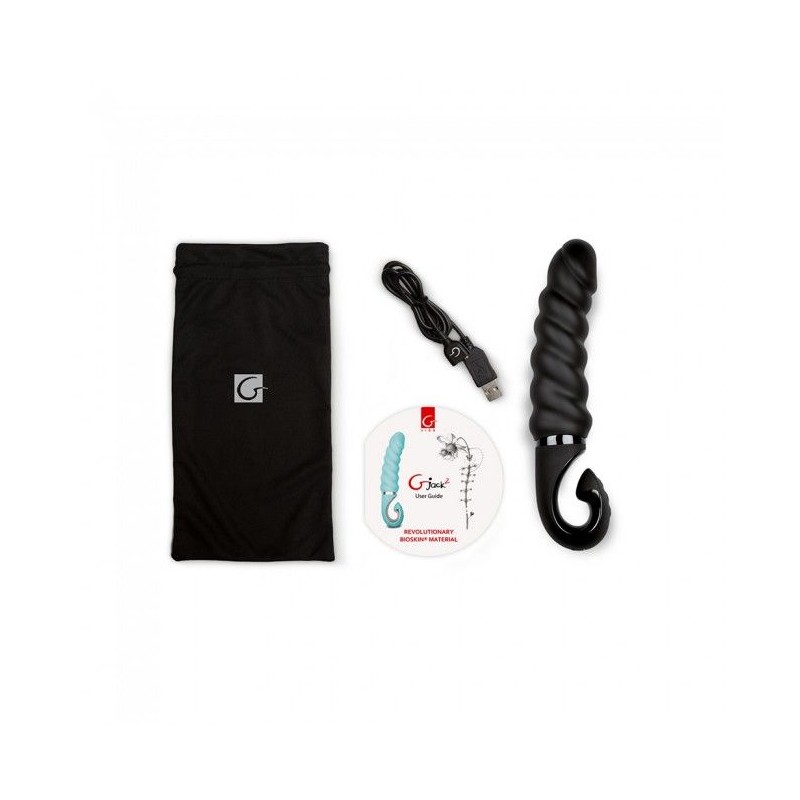 G-VIBE - G-JACK 2 - DILDO VIBRADOR NEGRO