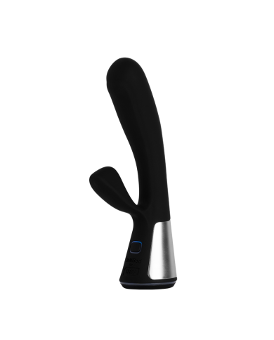 Vibrador Doble Estimulación Fuse Black Controlado por APP Global by Kiiro