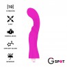 G-SPOT -  GOHAN VIBRADOR PUNTO G LIGHT RED