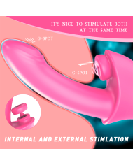 Vibrador Doble Estimulación Witch Pink