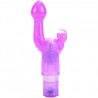 CALEXOTICS - SILICONE CONEJITO VIBRADOR KISS LILA