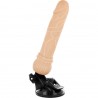 BASECOCK - VIBRADOR REALISTICO CONTROL REMOTO NATURAL 19.5 CM -O- 4 CM